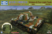 CV35A008 1/35 Vickers 6-Ton light tank Alt B Early Production-Finland-VAE 546 (with interior) 2 in 1