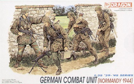 6003 1/35 Германские пехотинцы (Waffen-SS, Normandy, 1944-45)