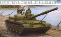 01552 1/35 Советский средний танк T-62 Mod.1975 (Mod.1972+KTD2)
