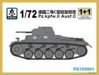 PS720001 1/72 Немецкий лёгкий танк Pz.Kpfw.II Ausf.C