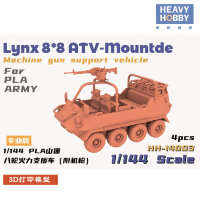 14003  1/144 Lynx 8x8 ATV-Mounted Machine gun support vehicle For PLA Army