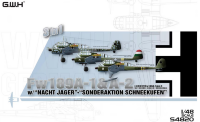 S4820 1/48 Fw189A-1&A-2/w "Nacht Jager" - "Sonderaktion Schneekufen"