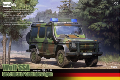 55001 1/35 Geländewagen "Wolf" SSA