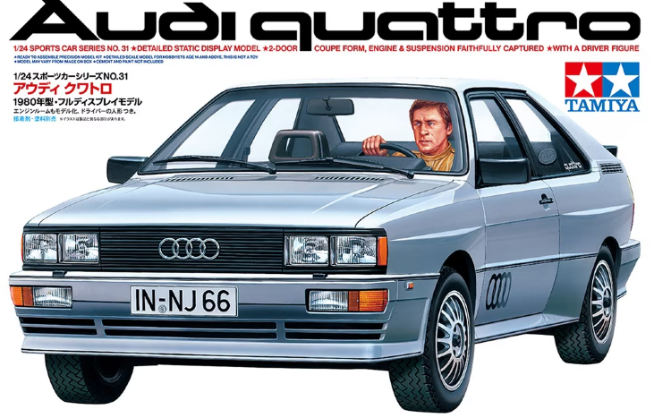 24031 1/24 Audi Quattro