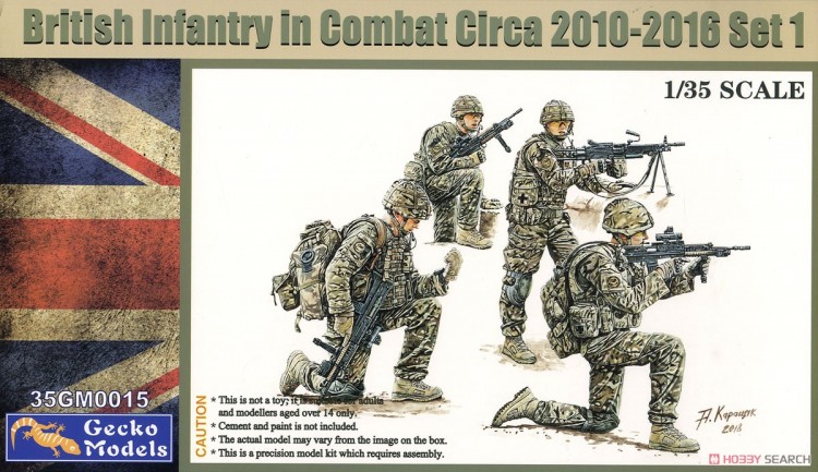 35GM0015 1/35 British Infantry in Combat circa 2010-2016 Set 1