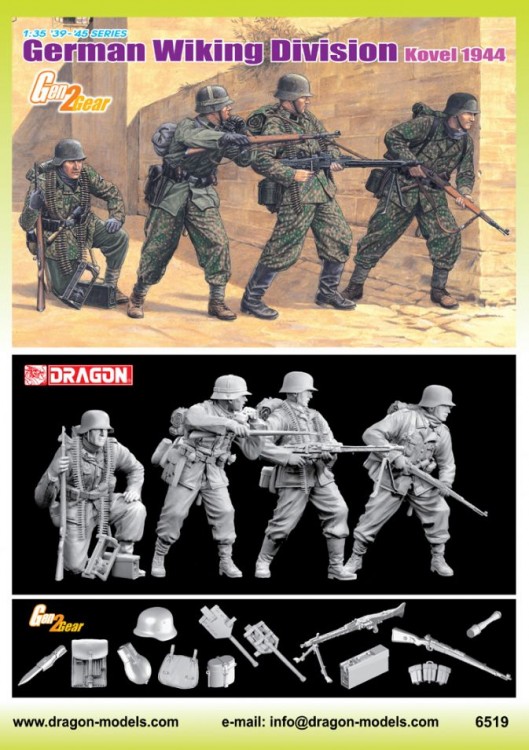 6519 1/35 German Wiking Division Kovel 1944