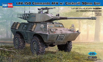 82422 1/35 LAV-150 Commando AFV w. Cockerill 90mm Gun 