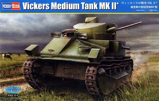 83880 1/35 Британский средний танк Vickers MK II