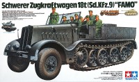 35239 Tamiya 1/35 German 18-TON Heavy Half-truck “FAMO”  с восемью фигурами
