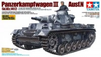 35290 1/35 Танк Pz.Kpfw III Ausf N, c металлическим стволом, фототравлением и одной фигурой 