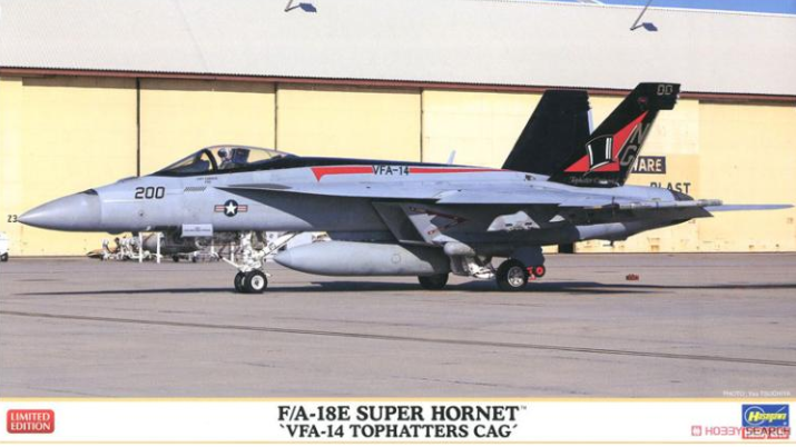 02309 1/72 F/A-18E Super Hornet `VFA-14 Tophatters CAG