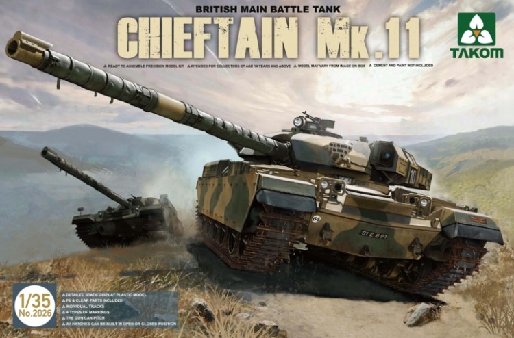 2026 1/35 British Main Battle Tank Chieftain Mk.11