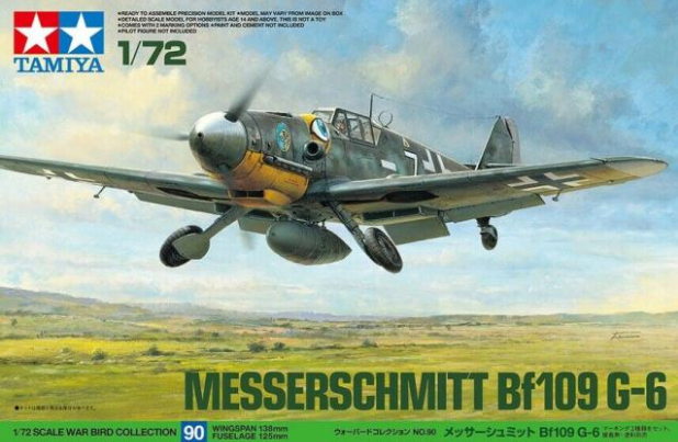 Tamiya 60790 Messerschmitt Bf109G-6 1:72