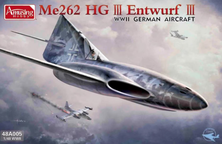 48A005 1/48 Me 262 HG III Entwurf III