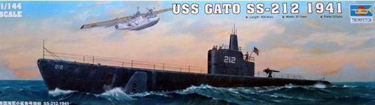05905 1/144 Американская ДПЛ USS Gato SS-212 1941г.