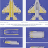 G48061 1/48 маски+декаль  F-16C Fighting Falcon 309 Squadron "Wild Duck"   для Tamiya 61106