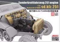  LM-35017 Sd.kfz.251/HL42/TUKRM Двигатель 