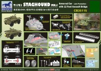 CB35115 1/35 T17E1 Staghound MK.1 (Late Production)