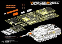 PE35685 1/35 Modern Canadian Leopard C2 MBT (Gun barrel ,smoke discharger,atenna base include)(For TAKOM 2004)