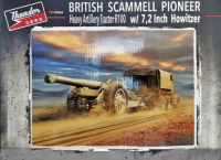 35212 1/35 British Scammell Pioneer Heavy Artillery Tractor R100 with 7.2 Inch Howitzer