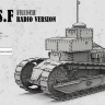 SS-021 1/35 French FT T.S.F. Radio Version