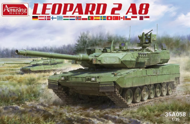 35A058 1/35 Leopard 2 A8 