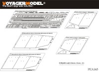 PEA165 1/35 WWII German Panzer.IV Ausf.H/J schürzen (For TAMIYA 35209 35181)