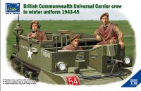 RV35028 British & Commonwealth Universal Carrier crew in winter uniform 1943-1945