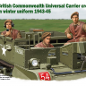 RV35028 British & Commonwealth Universal Carrier crew in winter uniform 1943-1945