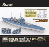 FH1118S 1/700 Battleship HMS Duke of York 1943
