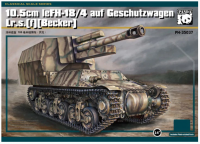 PH35037 1/35 10,5 cm LeFH - 18/4 auf Geschutzwagen Lr.S.(f)(Becker)+Металл траки