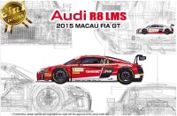  PN24024 1/24 Racing Series Audi R8 LMS GT3 2015 FIA GT3 World Cup 