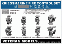 Veteran models VTW35059 KRIEGSMARINE FIRE CONTROL SET 1/350