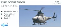 1/700 SG-7010 MQ-8B "Fire Scout" беспилотный вертолет 4 шт