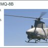 1/700 SG-7010 MQ-8B "Fire Scout" беспилотный вертолет 4 шт