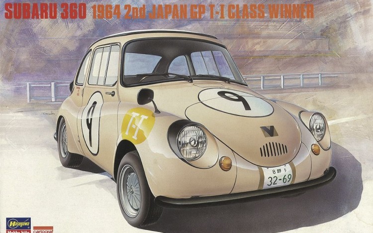 20322 1/24 Subaru 360 1964 2nd Time Japan GP T-1 Class Winner