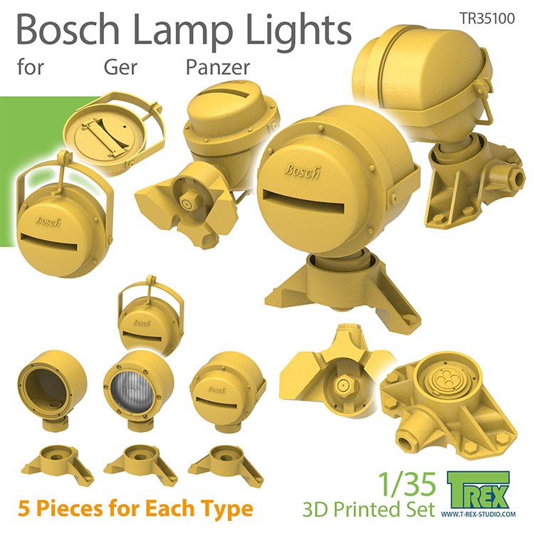 T-Rex 35100 1/35 фары Bosch 3д