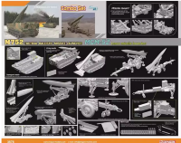 3592 1/35  установка американских ракет M752   + колесный прицеп для ракет  