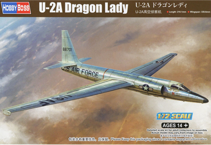 87270 1/72 U-2A Dragon Lady