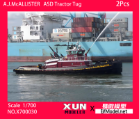 X700030 1/700 Буксиры AJ McAllister (две 3D-модели)