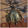 ZM50003 1/35 MH-6M Little Bird вертолет специального назначения и боевая группа