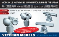 VTM35026  1/350 Современный радар с подсветкой MK-95 ВМС США MK-23 