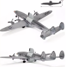 12637 1/144 Самолет дальнего радиолокационного обнаружения ВВС США EC-121