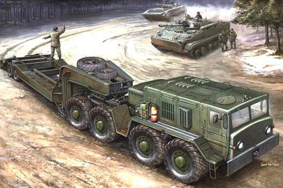 00212 1/35 MAZ-537G with MAZ/ChMZAP-5247G semjtrailer