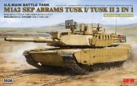 RM-5026 1/35 M1A2 SEP ABRAMS TUSK I/TUSK II 2 IN 1
