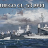 E57012 1/700 USS San Diego CL-53 1944 Deluxe Edition