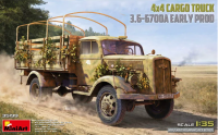 Miniart 35199 1/35 3-тонный полноприводный грузовик 3.6-6700A ранней модели
