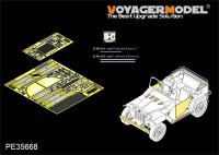 Voyager Model PE35668 1/35 WWII Russian GAZ-67B Military Vehicle For TRUMPETER 02346