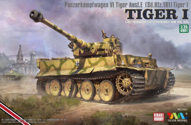 Tiger 4901 1/35 Tiger I Sd.Kfz 181 Pz.Kpfw.VI Ausf. E