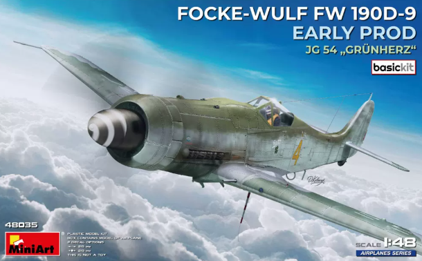 48035 1/48 Focke-Wulf Fw190 D9 Ранняя модель